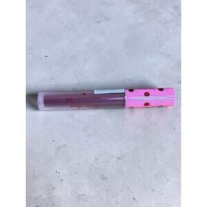 I Heart Revolution Vinyl Cherry Liquid Lipstick Black Forest Deep Burgundy